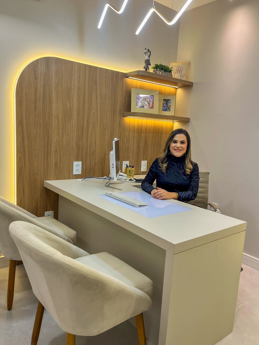 Consultório da Dra. Juliana na Orthoclinic